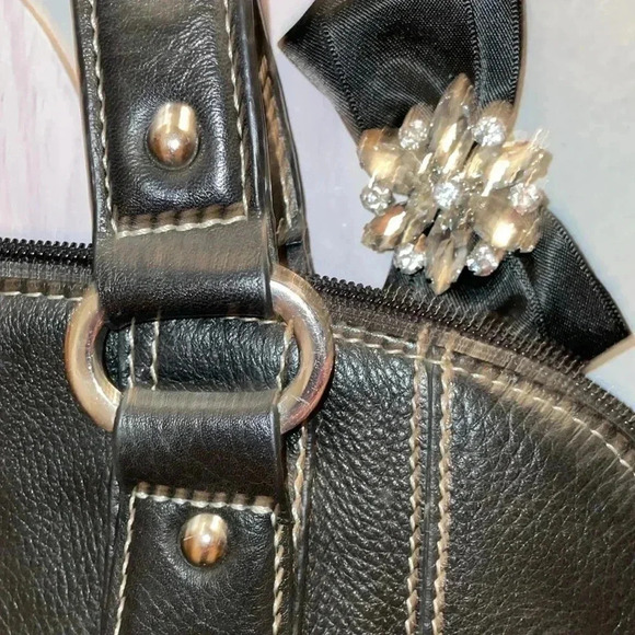 Tignanello Genuine Leather-Handbag - Picture 2 of 6